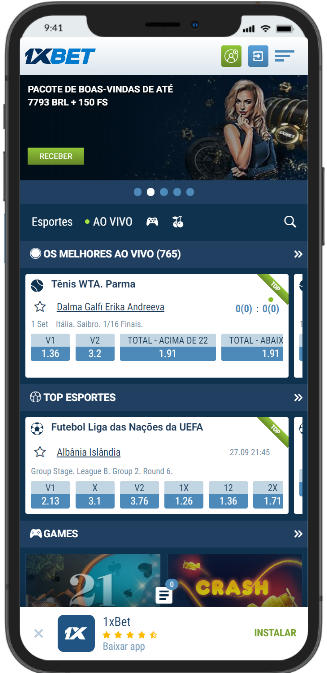 1xBet mobile